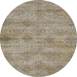 Dalyn Aristo AR1 Ivory Area Rug Round Main Image
