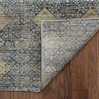 Dalyn Aristo AR1 Navy Area Rug Backing Image