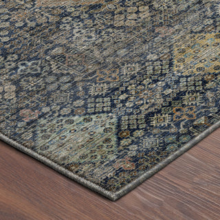Dalyn Aristo AR1 Navy Area Rug Corner Image