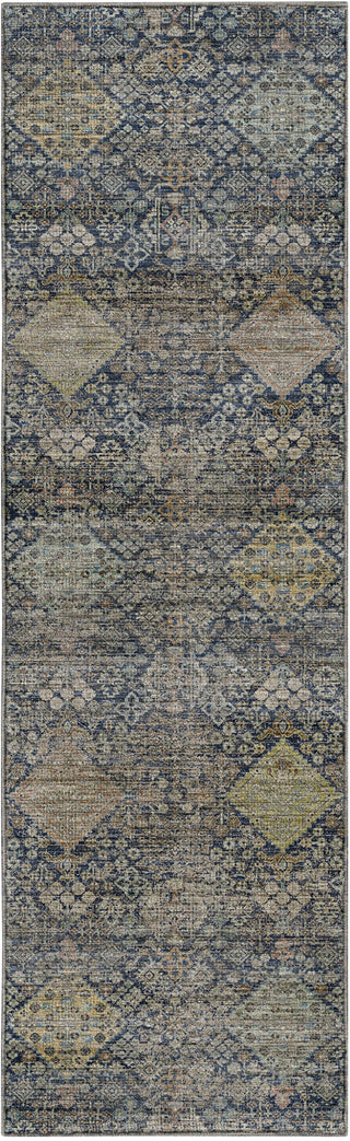 Dalyn Aristo AR1 Navy Area Rug Runner Main Image