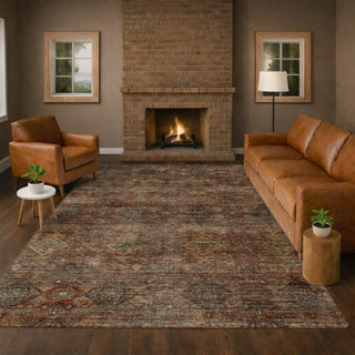 Dalyn Aristo AR1 Paprika Area Rug Lifestyle Image Feature