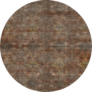 Dalyn Aristo AR1 Paprika Area Rug Round Main Image