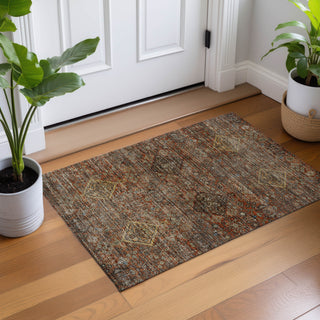 Dalyn Aristo AR1 Paprika Area Rug Scatter Lifestyle Image Feature