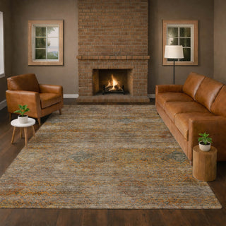 Dalyn Aristo AR1 Teal Area Rug Lifestyle Image Feature