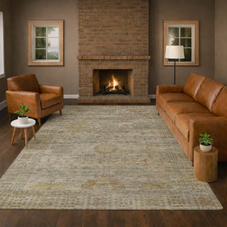 Dalyn Aristo AR2 Ivory Area Rug Lifestyle Image Feature