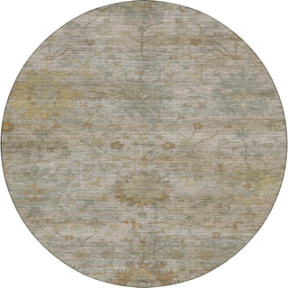Dalyn Aristo AR2 Ivory Area Rug Round Main Image