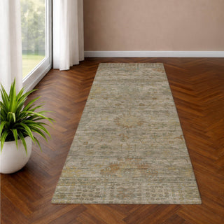 Dalyn Aristo AR2 Ivory Area Rug Runner Lifestyle Image Feature
