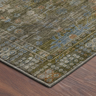 Dalyn Aristo AR2 Olive Area Rug Corner Image