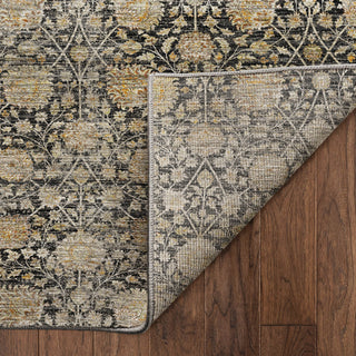 Dalyn Aristo AR3 Black Area Rug Backing Image