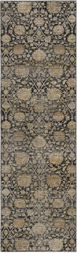 Dalyn Aristo AR3 Black Area Rug Runner Main Image
