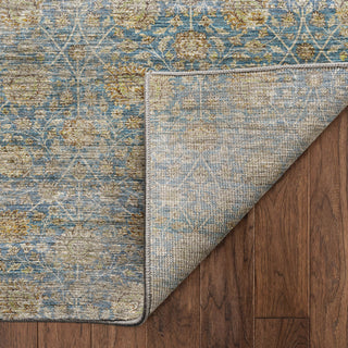 Dalyn Aristo AR3 Blue Area Rug Backing Image