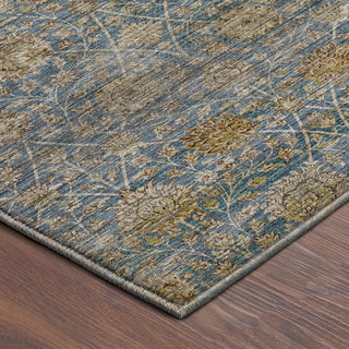 Dalyn Aristo AR3 Blue Area Rug Corner Image