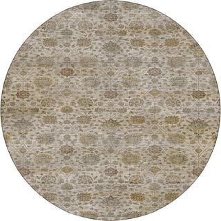 Dalyn Aristo AR3 Ivory Area Rug Round Main Image