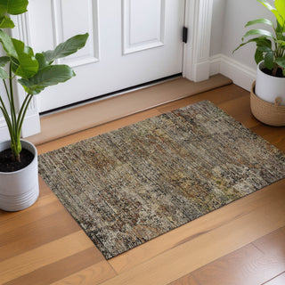 Dalyn Aristo AR4 Taupe Area Rug Scatter Lifestyle Image Feature