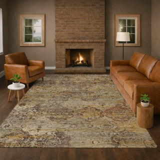 Dalyn Aristo AR4 Wheat Area Rug Lifestyle Image Feature
