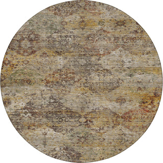 Dalyn Aristo AR4 Wheat Area Rug Round Main Image