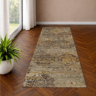 Dalyn Aristo AR4 Wheat Area Rug Runner Lifestyle Image Feature