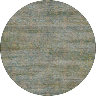 Dalyn Aristo AR5 Teal Area Rug Round Main Image