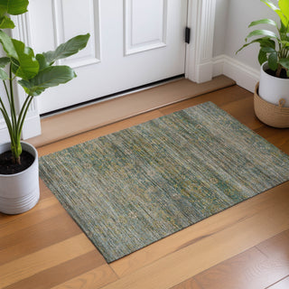 Dalyn Aristo AR5 Teal Area Rug Scatter Lifestyle Image Feature