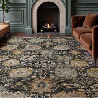 Dalyn Aristo AR6 Black Area Rug Lifestyle Image Feature