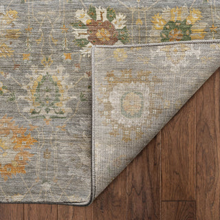 Dalyn Aristo AR6 Gray Area Rug Backing Image