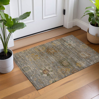 Dalyn Aristo AR6 Gray Area Rug Scatter Lifestyle Image Feature
