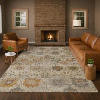 Dalyn Aristo AR6 Ivory Area Rug Lifestyle Image Feature