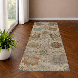 Dalyn Aristo AR6 Ivory Area Rug Runner Lifestyle Image Feature