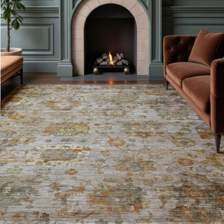 Dalyn Aristo AR7 Silver Area Rug Lifestyle Image Feature