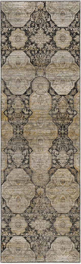 Dalyn Aristo AR8 Black Area Rug Runner Main Image