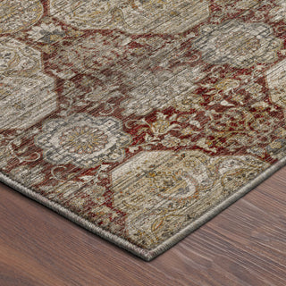 Dalyn Aristo AR8 Burgundy Area Rug Corner Image
