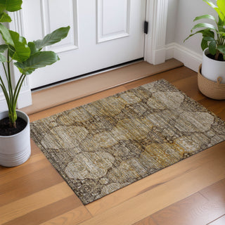 Dalyn Aristo AR8 Coffee Area Rug Scatter Lifestyle Image Feature