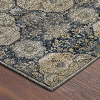 Dalyn Aristo AR8 Navy Area Rug Corner Image
