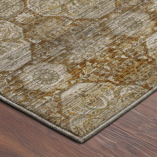 Dalyn Aristo AR8 Terracotta Area Rug Corner Image