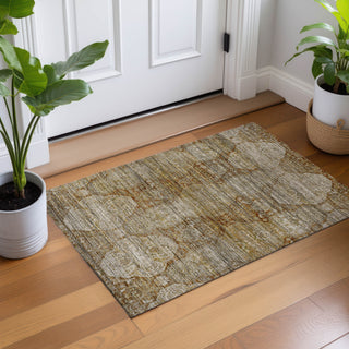 Dalyn Aristo AR8 Terracotta Area Rug Scatter Lifestyle Image Feature