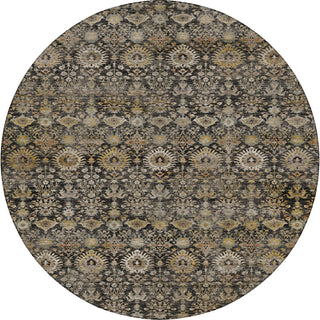Dalyn Aristo AR9 Black Area Rug Round Main Image