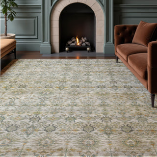 Dalyn Aristo AR9 Ivory Area Rug Lifestyle Image Feature