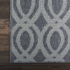 Nourison Aruba ARB05 Slate/Light Blue Area Rug Detail Image