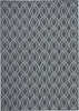 Nourison Aruba ARB05 Slate/Light Blue Area Rug main image
