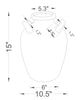 Surya Artefact ARC-002 Terracotta Line Drawing