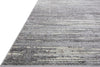 Loloi Arden ARD-03 Grey/Ivory Area Rug Corner Image
