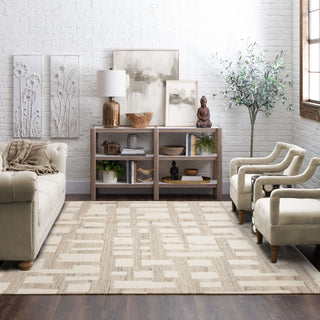 Karastan Forsyth Park Ardsley Place Ivory Natural Area Rug Lifestyle Image Feature