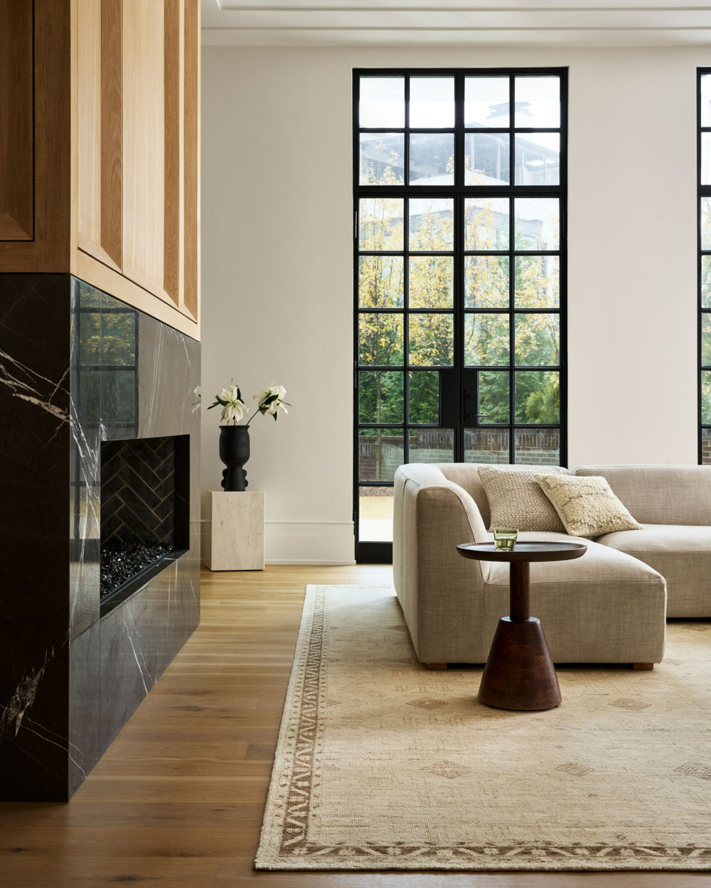 Surya Agora ARG-2300 Off-White Area Rug Room Scene Feature