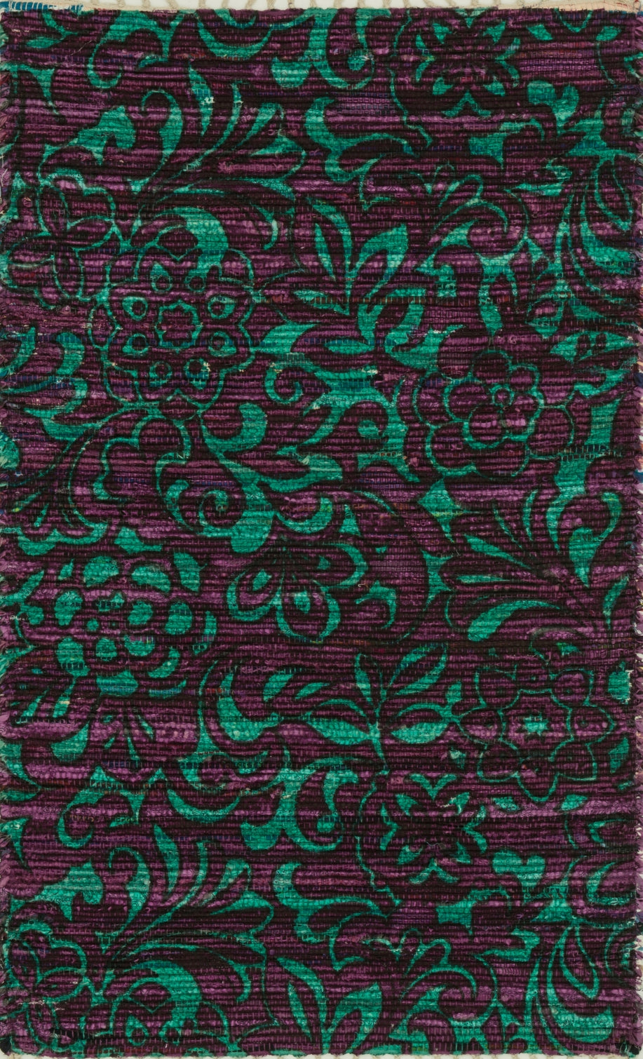 Loloi Aria HAR14 Purple/Turquoise Area Rug
