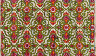 Loloi Aria HAR24 Green / Pink Area Rug main image