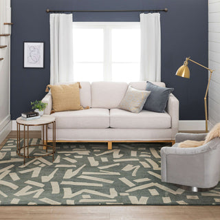 Karastan Foundation by Home Arlo Slate Area Rug Stacy Garcia