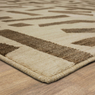 Karastan Foundation by Home Arlo Taupe Area Rug Stacy Garcia