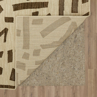 Karastan Foundation by Home Arlo Taupe Area Rug Stacy Garcia