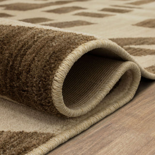 Karastan Foundation by Home Arlo Taupe Area Rug Stacy Garcia