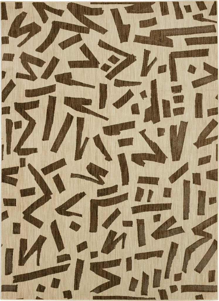 Karastan Foundation by Home Arlo Taupe Area Rug Stacy Garcia